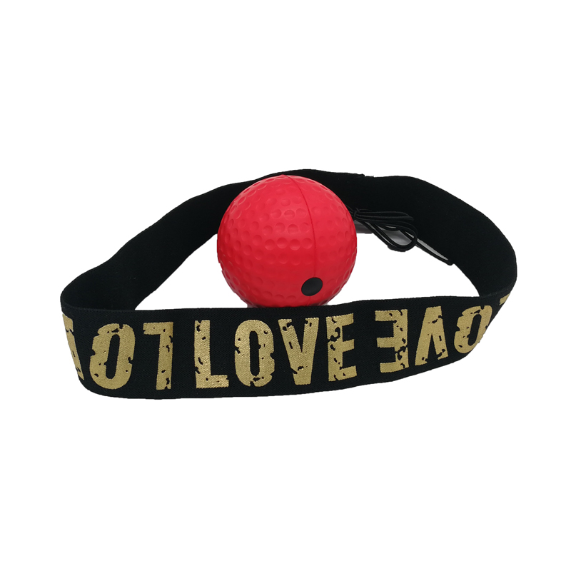 A1 Boxing Reflex Ball 1 Pack with Adjustable Headband, Head Mounted Punching Ball for Hand Eye Coordination Training
