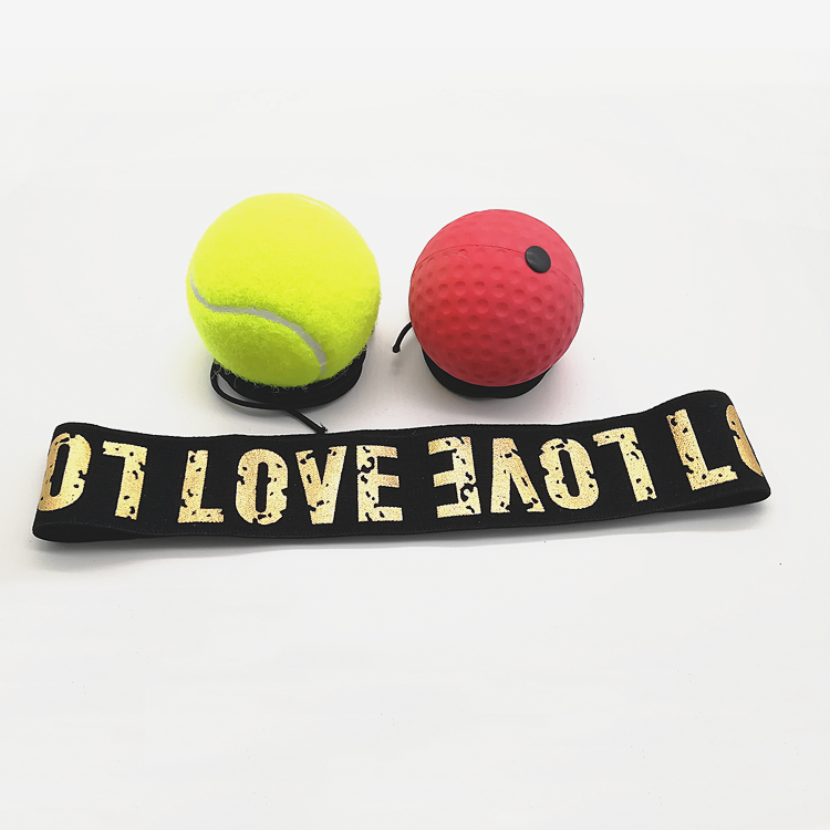 A2 2 Pack Boxing Reflex Ball Set with Adjustable Headband, Dual Difficulty Head Mounted Punch Training Balls
