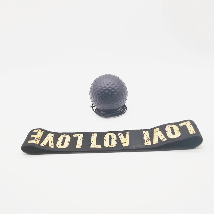 A1 Boxing Reflex Ball 1 Pack with Adjustable Headband, Head Mounted Punching Ball for Hand Eye Coordination Training