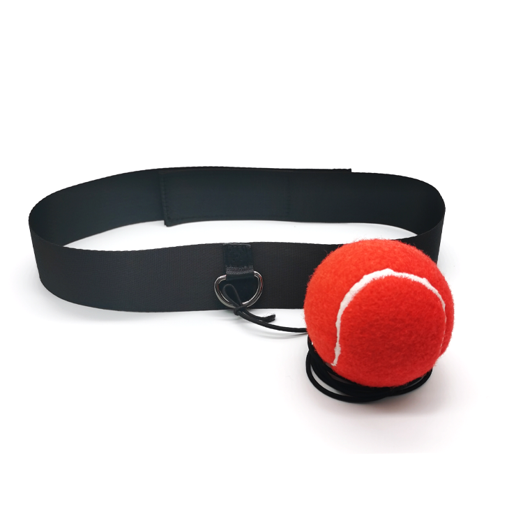 B1 Head Mounted Boxing Reaction Ball Single Ball Set, Portable Home Fitness Trainer for Kids Adults Beginners